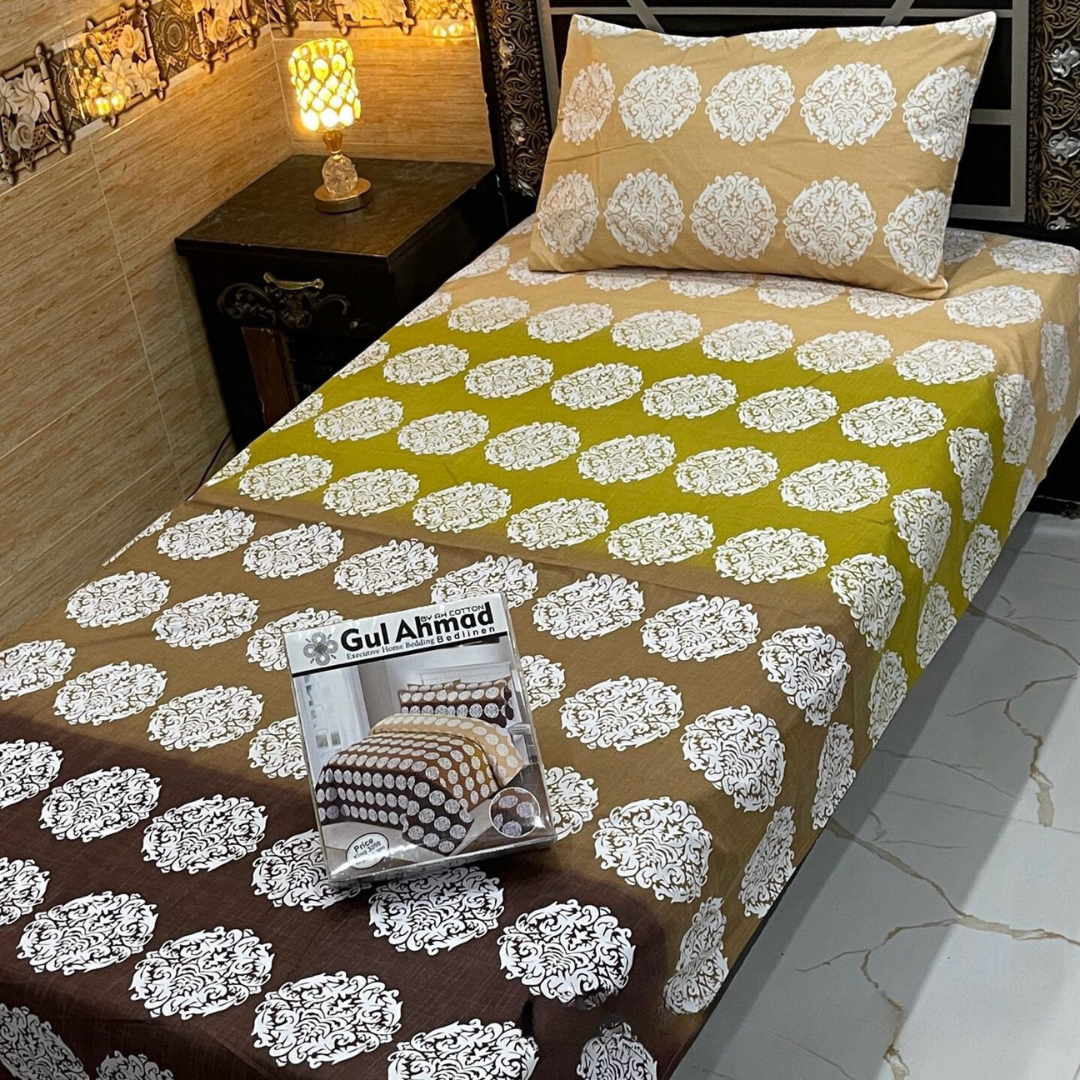 PURE COTTON BEDSHEET-SINGLE