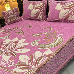 VELVET JACQUARD 4PC BEDSHEET