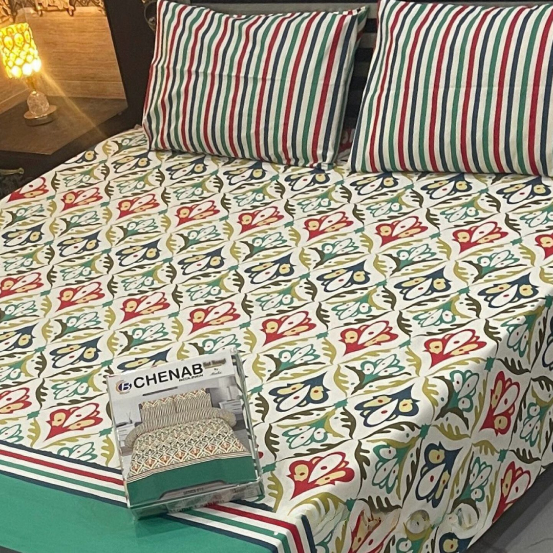 PURE COTTON BEDSHEET-KING