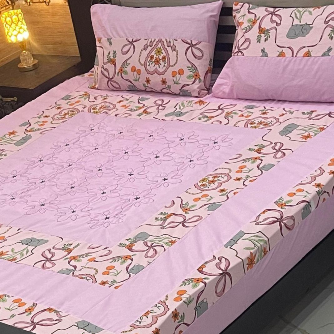 PATCH-WORK BEDSHEET