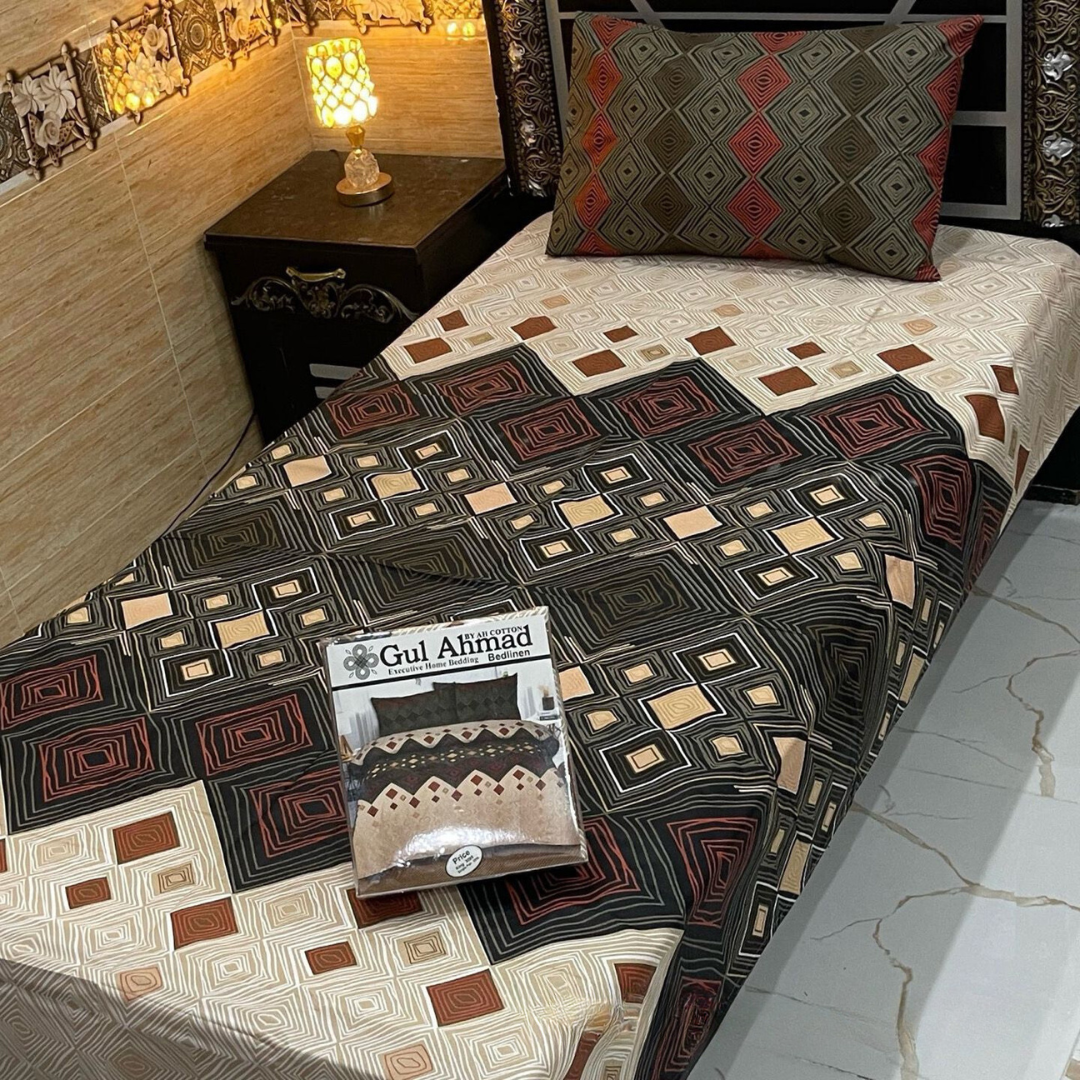 PURE COTTON BEDSHEET-SINGLE