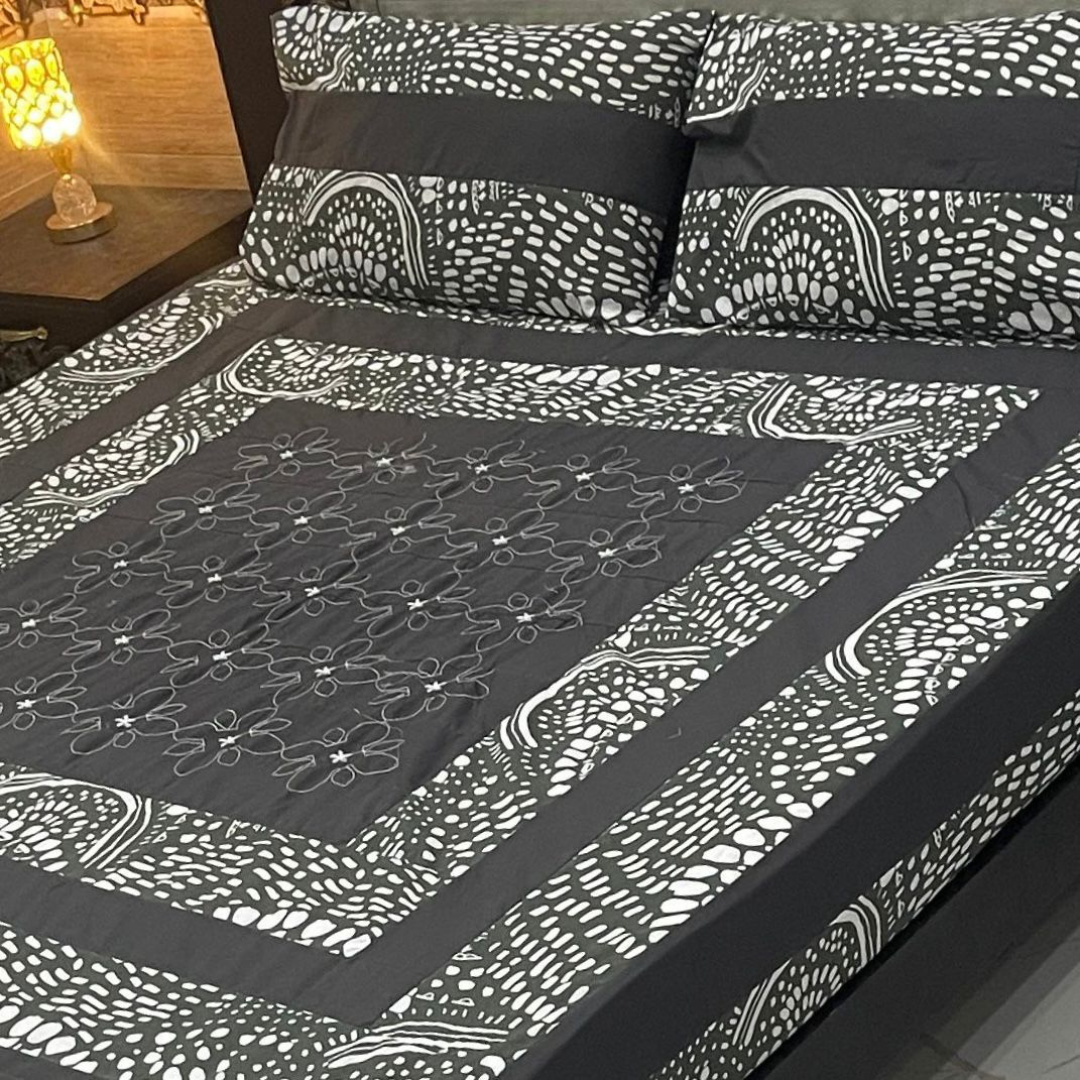 PATCH-WORK BEDSHEET