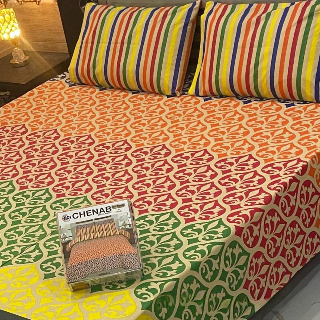 PURE COTTON BEDSHEET-KING