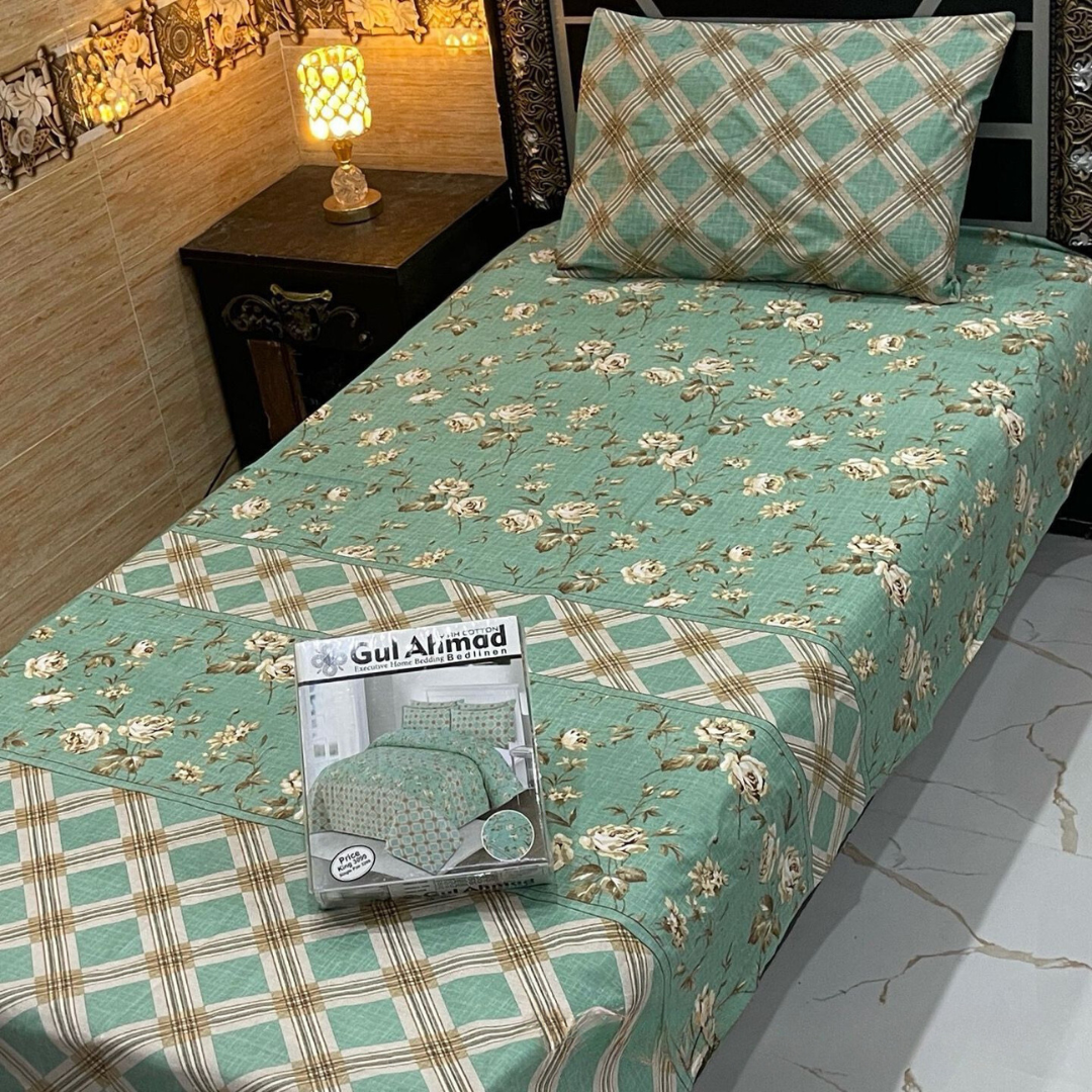 PURE COTTON BEDSHEET-SINGLE