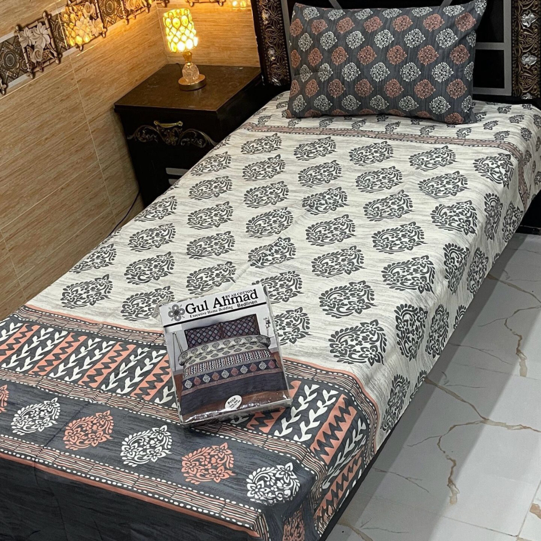 PURE COTTON BEDSHEET-SINGLE
